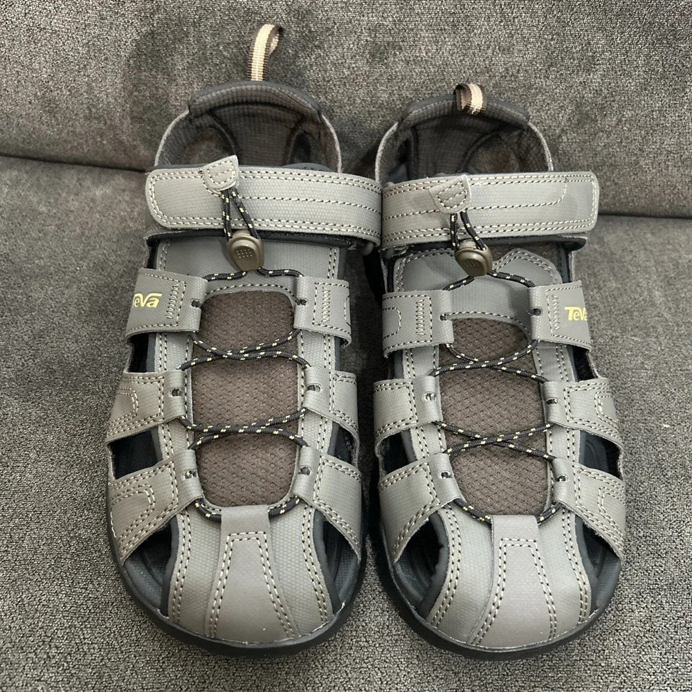 Teva Forebay Sandals Men 8 Turkish Coffee Brown Water Shoes Hike Outdoor 1001116 - Picture 5 of 8